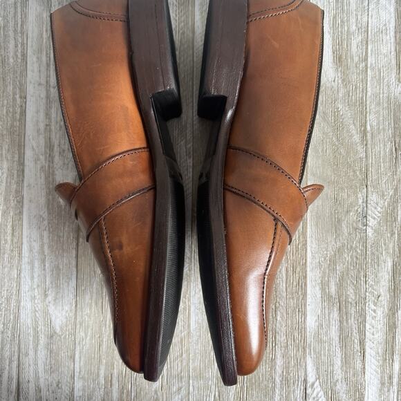 Allen Edmonds Westchester 9 E Dress Shoes Walnut USA Leather Brown main image 5